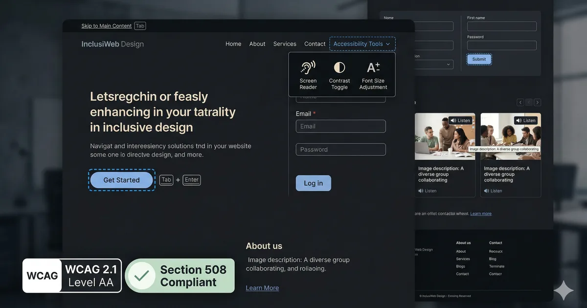 Web accessibility 2026: complete checklist for developers