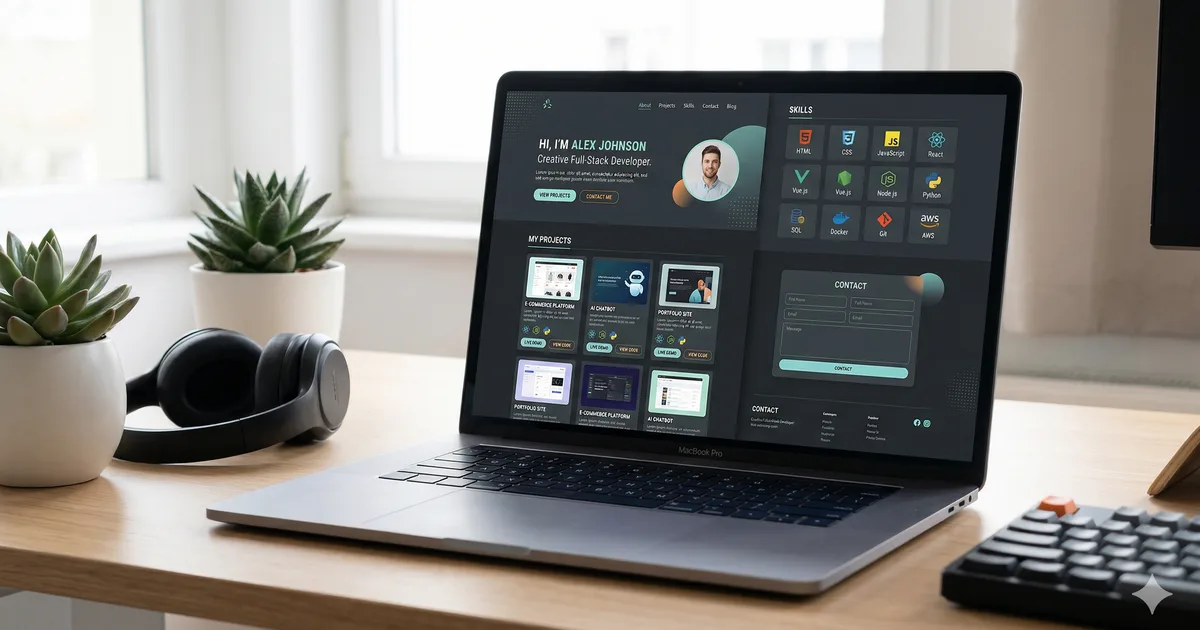 How to create a web portfolio that lands interviews