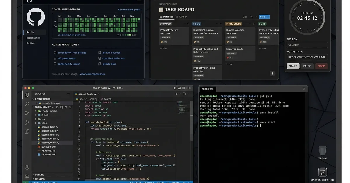 10 productivity tools I use as a developer
