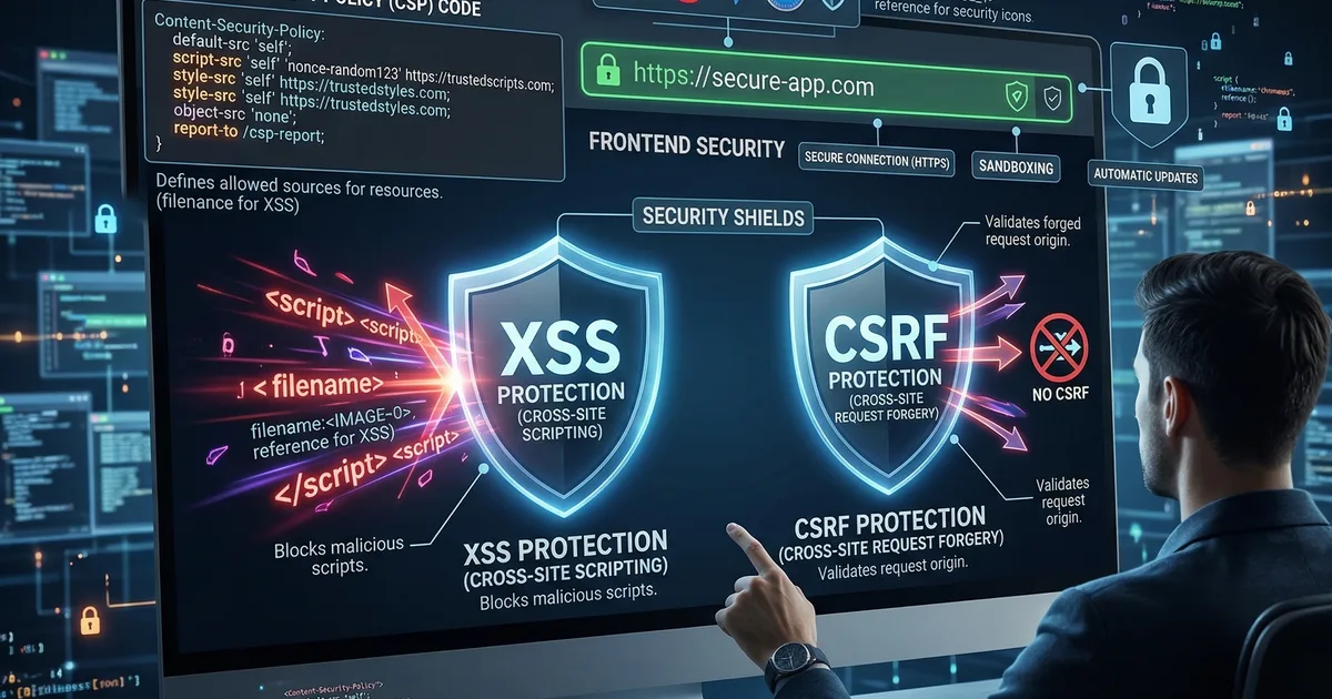 Seguridad web para frontend developers: guia esencial