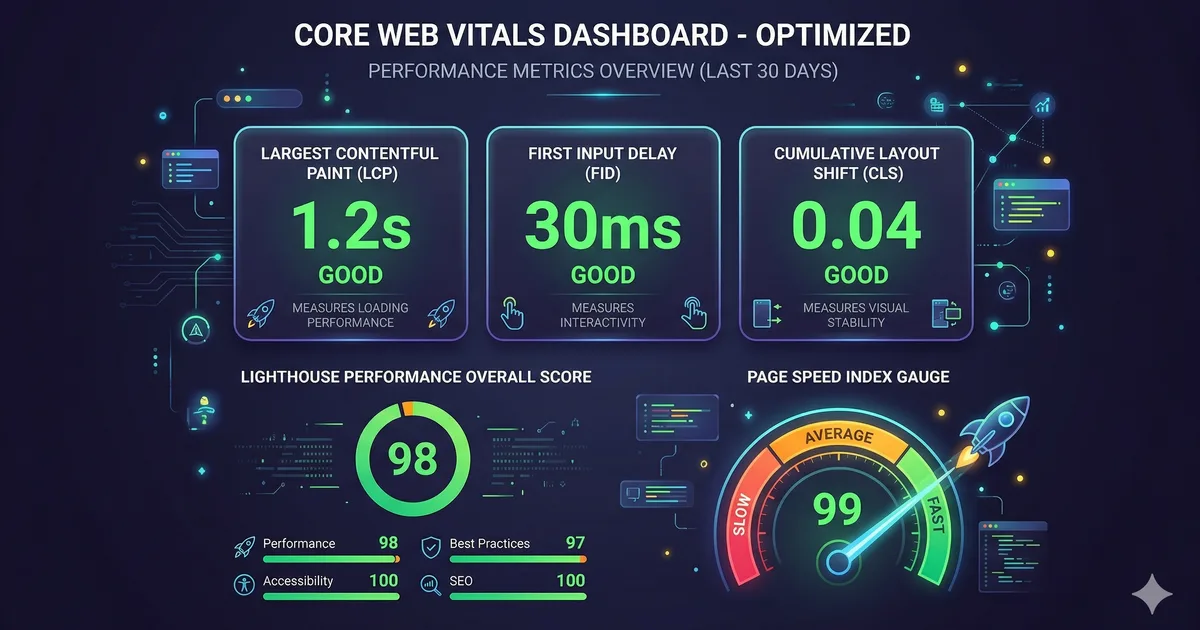 Core Web Vitals in 2026: practical guide for developers