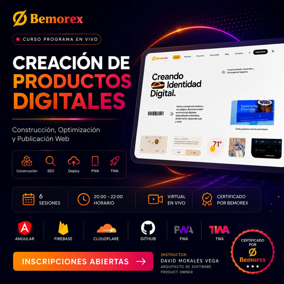 Creación de Productos Digitales: Construcción, Optimización y Publicación Web
